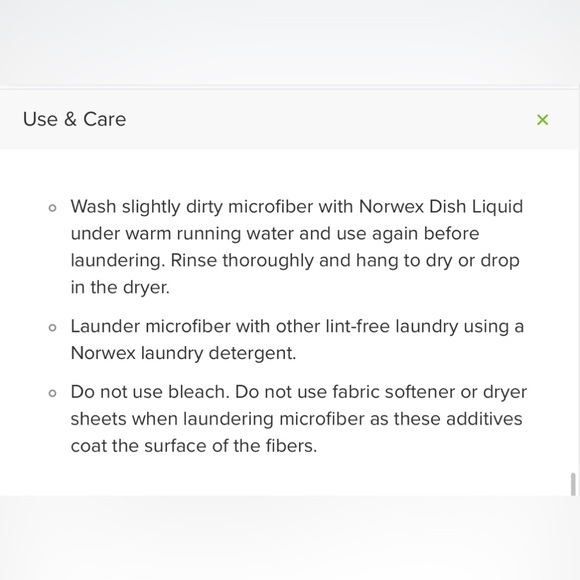 Norwex Counter Cloth Napkins Set of 4 Mushroom w/ Sea Mist Trim approx 7… - Picture 3 of 4